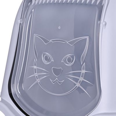 18. DIAMENTIQ BAYA Katzentoilette hellgrau/dunkelgrau - Katzentoilette