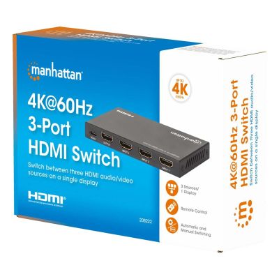 3. Manhattan 208222 HDMI-Videoschalter