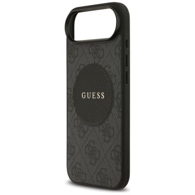 6. Guess 4G Circle Classic Logo MagSafe Hülle für iPhone Air - Schwarz
