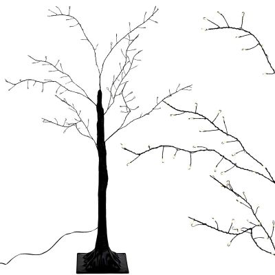 2. DEKORATIVER BAUM 150 LED 120 CM SCHWARZ LUCA