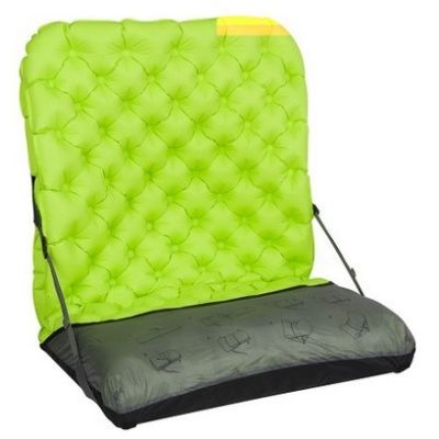 Sea To Summit Air Chair 450mm Schwarz, Limette