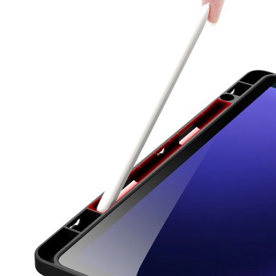7. Dux Ducis Magi Hülle mit Stifthalter für Samsung Galaxy Tab S10 FE/S9/S9 FE - Schwarz