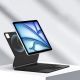 5. Tech-Protect Smartcase Magnetic mit Tastatur für iPad Air 10,9" 2020/2022 / iPad Air 11" 2024/2025 - Schwarz