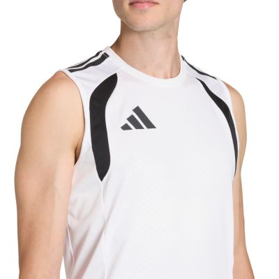 5. Herren-Trikot adidas Tiro 26 Competition Sleeveless Jersey, weiß, KA7614