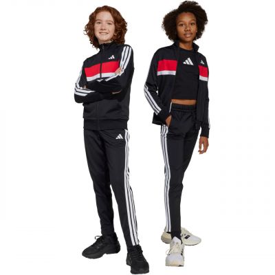 8. adidas Seasonal Essentials Tiberio 3-Stripes Jr JC7519 Trainingsanzug