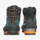 3. Scarpa Zodiac Trk GTX Trekkingschuhe – Petrol/Rosorange, Größe: 47