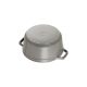 7. STAUB Runder Gusseisentopf 40500-246-0 3,8 l Graphit