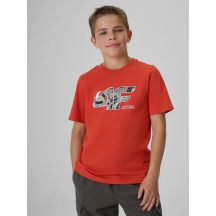 Jungen-T-Shirt mit Print im Regular Fit 4F 4FJRAW26TTSHM4349-062S