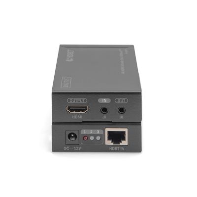 2. HDMI-Extender bis zu 70 m über Cat.5e UHDBaseT 4K 30Hz 3D HDCP 2.2 mit IR, Audio (Kit)