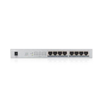 2. Zyxel GS1008-HP 8p PoE-Switch (PoE+: 8) 60W Unmanaged Gigabit
