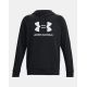 Under Armour Rival Fleece Logo Hoodie mit Kapuze – black/white