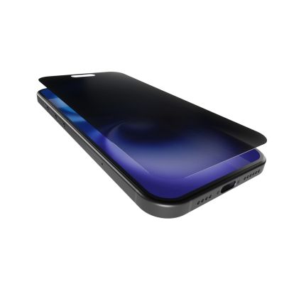 3. Puro Privacy gehärtetes Glas für iPhone 16 Plus / iPhone 15 Plus