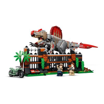 9. LEGO Jurassic World 77982 – Spinosaurus-Flucht