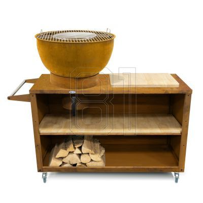 6. Heat Trolle HBBQ.005R rostige Gartenküche