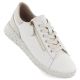 Beige Damen-Lederschuhe mit hohem Absatz, Modell Jezzi 138