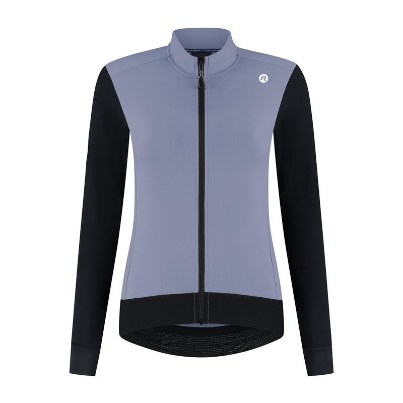 Rogelli DISTANCE II Damen-Sweatshirt, lila-schwarz, Größe M