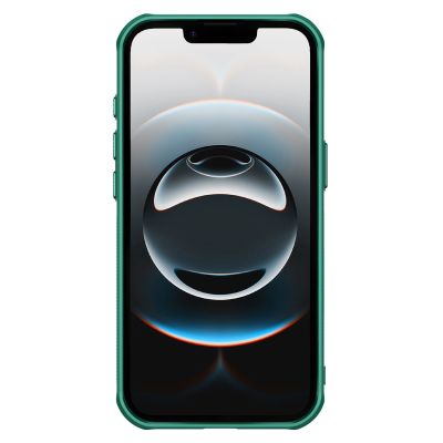 4. Nillkin Iceblade Prop Magnetische Hülle mit Ständer für iPhone 16e / 17e – Grün