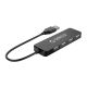 Orico FL01 USB-A Hub Dockingstation 4x USB-A 2.0 - Schwarz