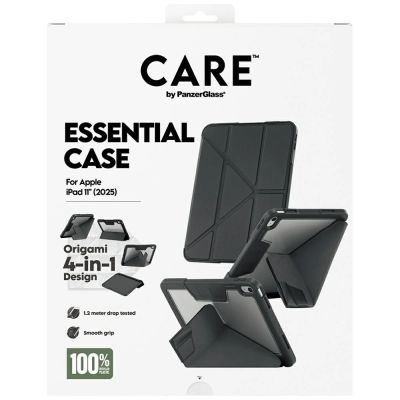 5. Care by PanzerGlass Y-Fold-Case für iPad 11" 2025 (11. Gen.) - Schwarz