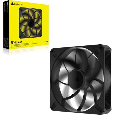 4. Corsair Lüfter RS140 MAX PWM 1x1
