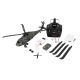 2. Amewi UH60 Black Hawk ferngesteuerter Modellhubschrauber mit Elektromotor 1:47