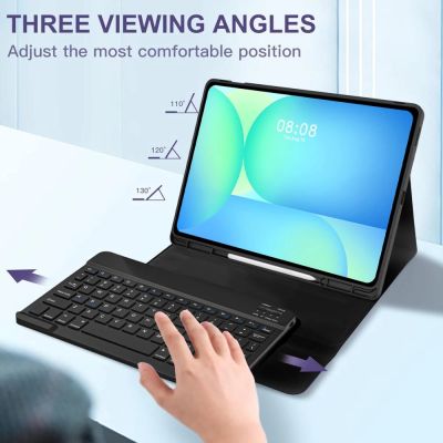 8. Tech-Protect SC Pen + Tastaturhülle für Samsung Galaxy Tab S10 FE+ 13.1 X620 / X626B - Schwarz