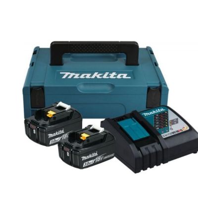 18V MAKPAC POWER KIT 2*3.0AH BL1830B+DC18RC