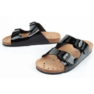 19. Abeba Sandalen Schwarz W 8088 Arbeits-Flip-Flops