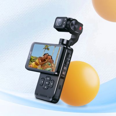 9. Ordro Pocket M5 3-Achsen-Gimbal-Kamera, 5K, für Vlogging und YouTube – Schwarz