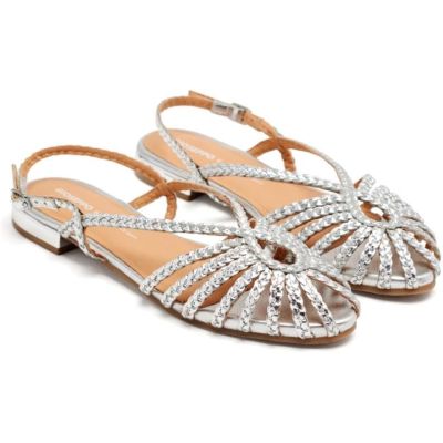 2. Gioseppo HINGHAM Silberne Damenschuhe (75440-P-Silber)