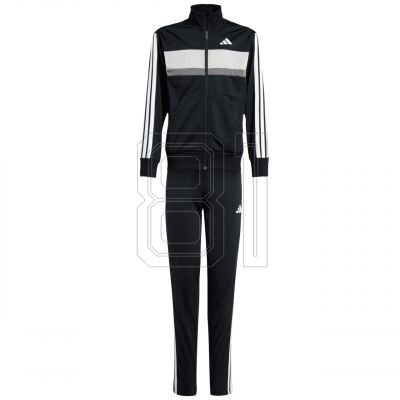 8. adidas Seasonal Essentials Tiberio 3-Stripes Tricot Jr Trainingsanzug JY0509