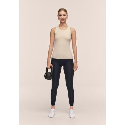 4. CASALL Essential Racerback Tank, Beige
