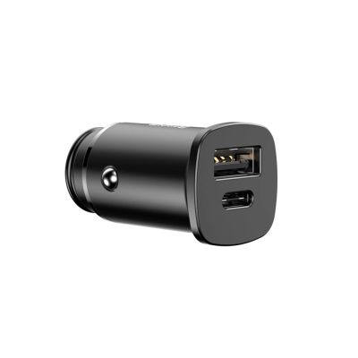 3. Baseus Square PPS Smart Mini Auto Ladegerät Autoadapter USB Quick Charge 4.0 QC 4.0 und USB-C PD 3.0 SCP schwarz (CCALL-AS01)