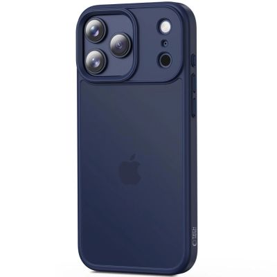 3. Tech-Protect MagMat Case für iPhone 17 Pro - Matt Marineblau