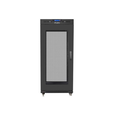 LANBERG Standschrank 19" 27U 600X800 Lochtür LCD Schwarz FF01-6827-23BL (Flachverpackung)