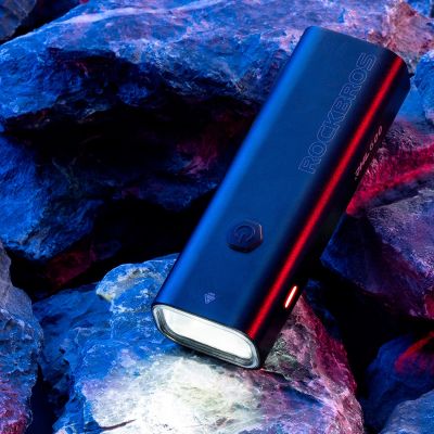 9. Rockbros RHL600 LED-Fahrrad-Frontlicht 2600mAh 600 lm IPX6 – schwarz