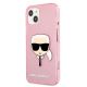 2. Karl Lagerfeld Glitzer Karl's Head Case für iPhone 13 mini - Pink
