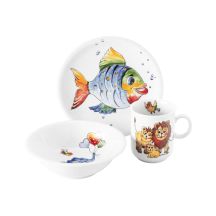 SELTMANN Buntes Wildtier-Kinderset (3-teilig)
