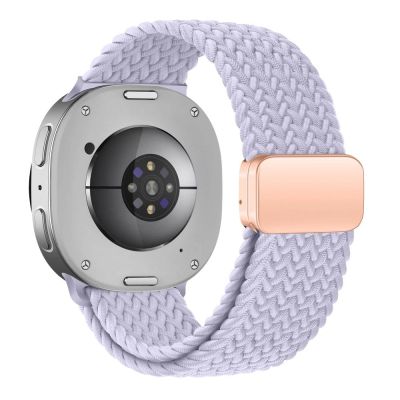 2. Tech-Protect NylonMag Armband für Samsung Galaxy Watch 40/44/46 mm – Lila