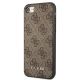 2. Guess 4G Metal Gold Logo Case für iPhone SE 2022 / 2020 / 7 / 8 - Braun