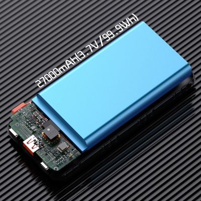 3. Dudao K15Max 30000mAh PD 22,5W Powerbank mit USB-C- und Lightning Kabeln – Weiß