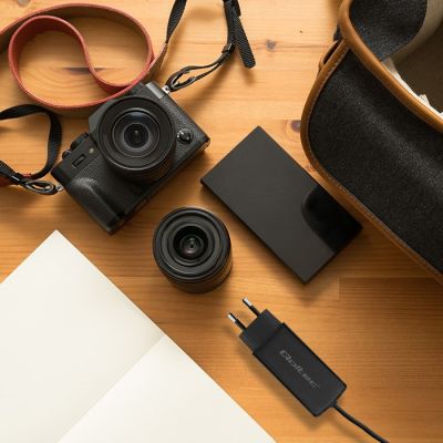 4. QOLTEC 90W GAN-Wandladegerät | 5-20V | 3-4,5A | USB-C 3.1