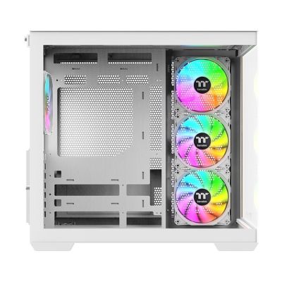 4. Thermaltake View 380 WS Midi-Tower ARGB-Gehäuse Schneeweiß (Einzelhandel)