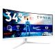 29. Philips 34M2C5501A/00 Computermonitor 86,4 cm (34") 3440 x 1440 px Wide Quad HD LCD Weiß