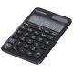 CASIO Taschenrechner SL-310UC-BK Schwarz, 10-stellige Digitalanzeige