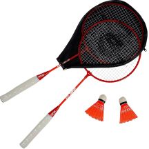 Badminton-Set in Rot-Orange, Enero 105 Koffer