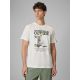 Herren-T-Shirt mit Aufdruck, regulär, Größe 4F 4FRSS26TTSHM3811-11S