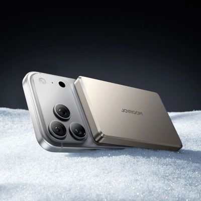 28. Joyroom JR-PBM08 Pro Powerbank 22,5 W 10000 mAh mit kabelloser Ladefunktion und 2x USB-C-Anschlüssen – Titan