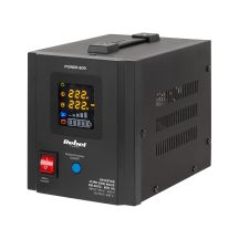 Rebel POWER-800 Notstromversorgung – Sinuswellenwandler mit Ladefunktion, 12 V/230 V, 800 VA/500 W