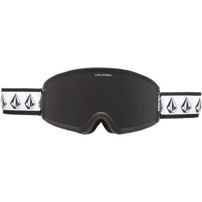 2. Volcom Migrations Damen/Herren Snowboardbrille Ski Wintersport Schwarz (VG0022302)